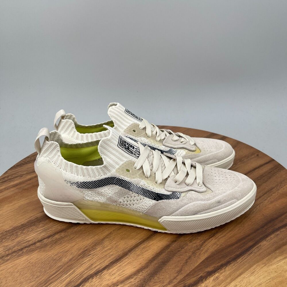 Vans Evdnt Ultimate Waffle Shoes Mens Size 7 White Casual Comfort Skate Sneakers